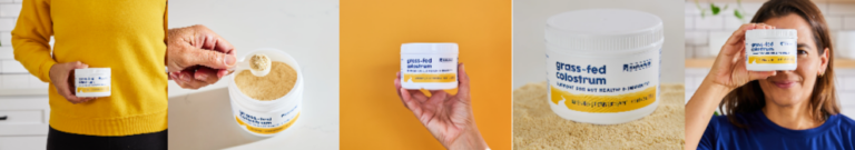 NativePath Grass-Fed Colostrum use
