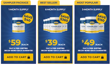 VenoPlus 8 pricing details